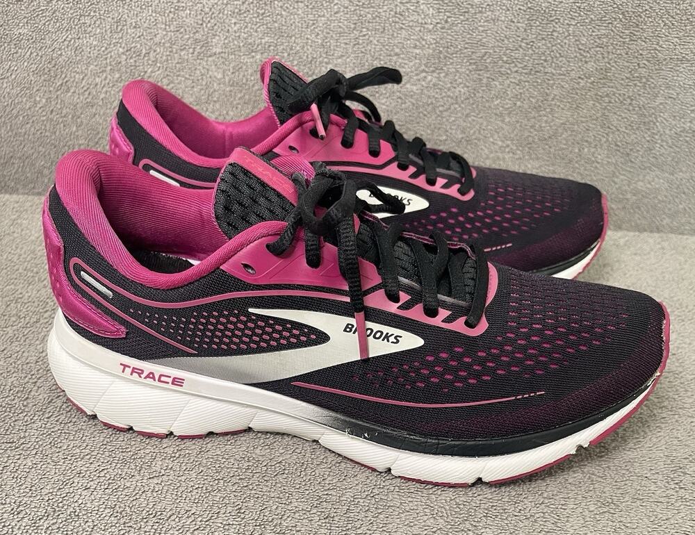 Brooks Trace 2 Women's Running Shoes Black/Pink Size 9.5